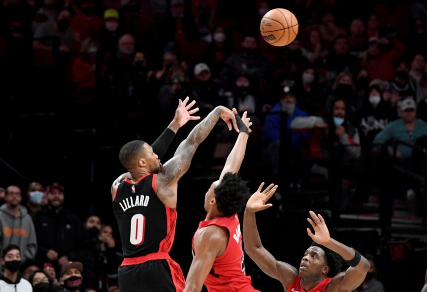 Damian Lillard, Scottie Barnes, OG Anunoby