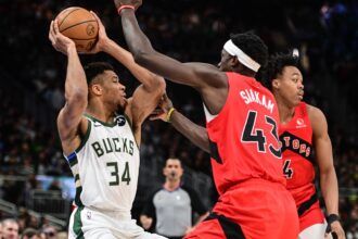 Giannis Antetokounmp, Pascal Siakam, Scottie Barnes