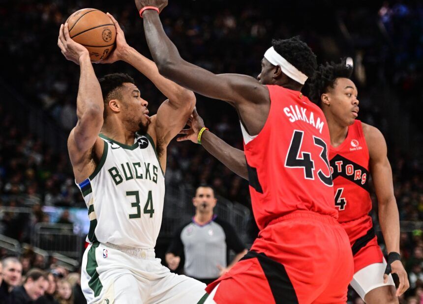 Giannis Antetokounmp, Pascal Siakam, Scottie Barnes