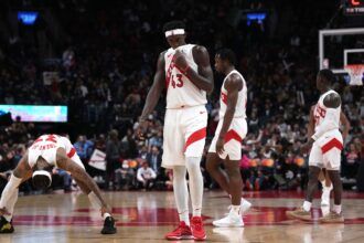 Gary Trent Jr., Pascal Siakam, O.G. Anunoby, Dennis Schroder