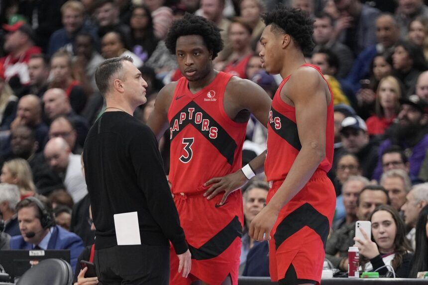 Darko Rajakovic, O.G. Anunoby, Scottie Barnes