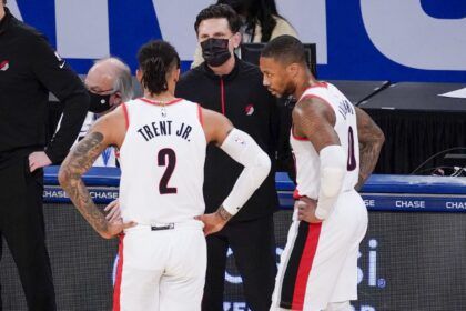 Gary Trent Jr., Damian Lillard