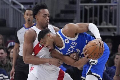 Scottie Barnes, Giannis Antetokounmpo