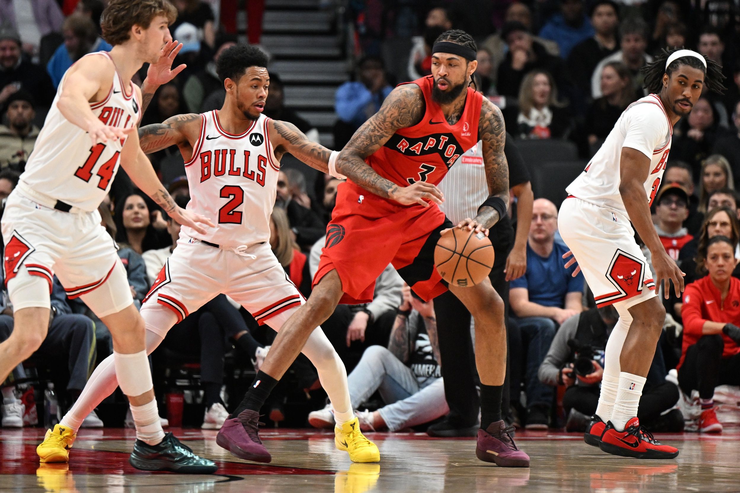 Brandon Ingram Scores 33 as Raptors Handle Rebuilt Bulls 123-107 ...